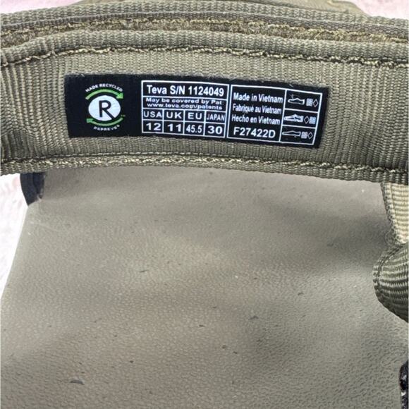 Teva Zymic Travel Sandals Mens Size 12 - Picture 10 of 10